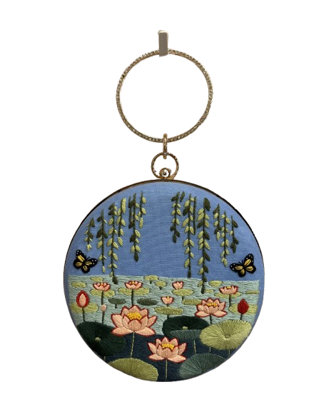 Clutch bag bordir
